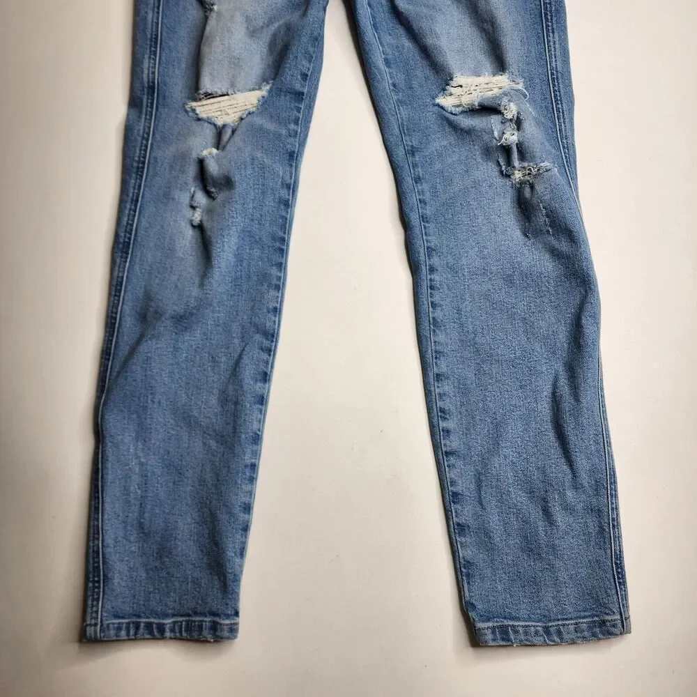 AGOLDE Roxanne Super‎ High Rise Distressed Jeans a051-812 Size 29